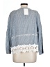 Young Essence Blue 3/4 Sleeve Blouse Size L - photo 2