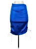 Superdown Solid Blue Casual Skirt Size S - photo 1