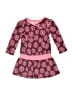 Tea Floral Burgundy Dress Size 2 - photo 1