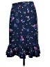 Draper James Floral Blue Formal Skirt Size 2 - photo 2