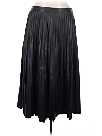 Scoop Faux Leather Skirt (view 1)