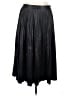 Scoop 100% Polyester Black Faux Leather Skirt Size XL - photo 1