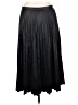 Scoop 100% Polyester Black Faux Leather Skirt Size XL - photo 2