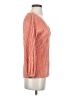 Halogen 100% Polyester Orange Long Sleeve Blouse Size S - photo 4