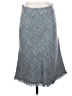 BCBGMAXAZRIA Chevron-herringbone Blue Formal Skirt Size 4 - photo 1