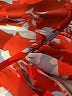 Alexis Red Short Sleeve Blouse Size S - photo 7