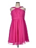 David's Bridal 100% Polyester Pink Sleeveless Top Size 16 - photo 1