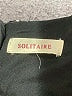 Solitaire 100% Polyester Tweed Gray Black Casual Dress Size L (estimated) - photo 7