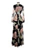 Lulus 100% Polyester Print Green Casual Dress Size XS - photo 2