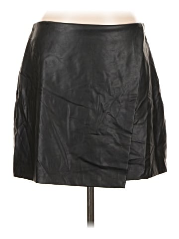 Old Navy Faux Leather Skirt (view 1)