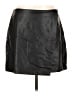 Old Navy 100% Polyester Black Faux Leather Skirt Size L - photo 1