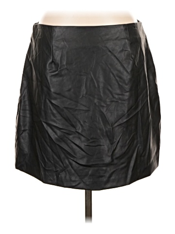 Old Navy Faux Leather Skirt (view 2)
