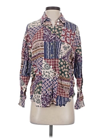Lizwear by Liz Claiborne Long Sleeve Blouse (view 1)