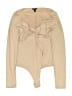 Express Tan Long Sleeve Top Size XS - photo 1