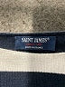 Saint James 100% Cotton Stripes Blue Pullover Sweater Size 4 - photo 7