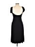 Three Dots Solid Black Casual Dress Size L - photo 2