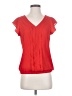 Express 100% Polyester Red Short Sleeve T-Shirt Size XS - photo 1