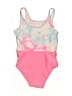 Cat & Jack Tie-dye Pink One Piece Swimsuit Size 4T - photo 2