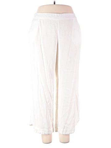 Isaac Mizrahi LIVE! Linen Pants (view 1)