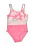 Cat & Jack Tie-dye Pink One Piece Swimsuit Size 4T - photo 1