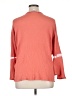 Denim 24/7 Orange Long Sleeve Blouse Size 1X - photo 2