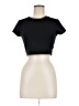 TNA Black Short Sleeve Turtleneck Size M - photo 1