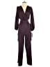 DKNY 100% Polyester Burgundy Jumpsuit Size 2 - photo 1