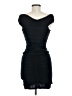 Topshop Solid Black Cocktail Dress Size 6 - photo 2