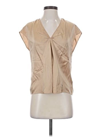 Vince. Sleeveless Silk Top (view 1)