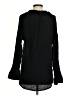 Shade & Shore Black Long Sleeve Blouse Size S - photo 2