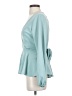 Altar'd State 100% Polyester Teal Long Sleeve Blouse Size XS - photo 5