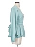 Altar'd State 100% Polyester Teal Long Sleeve Blouse Size XS - photo 4