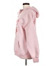 Unbranded 100% Polyester Hearts Pink Pullover Hoodie Size M - photo 5