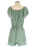 Assorted Brands 100% Polyester Tweed Green Romper Size M - photo 2