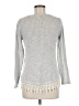 Eyeshadow Gray Long Sleeve Top Size M - photo 2
