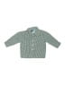 Great Guy Checkered-gingham Green Long Sleeve Button-Down Shirt Size 12 mos /12 meses - photo 1
