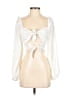 Sabo Ivory Long Sleeve Blouse Size S - photo 1