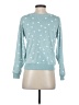 Honeydew Hearts Teal Pullover Sweater Size XS - photo 2