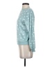 Honeydew Hearts Teal Pullover Sweater Size XS - photo 5