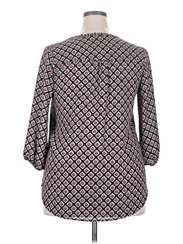 Pleione 3/4 Sleeve Blouse (view 2)