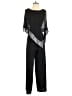 SLNY 100% Polyester Black Jumpsuit Size 6 - photo 1