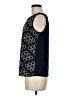 Diana Belle Black Sleeveless Top Size M - photo 5
