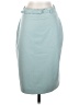 Ann Taylor Solid Teal Formal Skirt Size 4 - photo 1