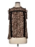 a.n.a. A New Approach 100% Polyester Animal Print Brown Sleeveless Blouse Size XL - photo 1
