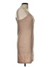 Almost Famous Solid Tan Cocktail Dress Size L - photo 4
