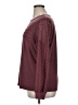 Automet Burgundy Long Sleeve Top Size XL - photo 5