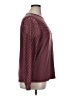Automet Burgundy Long Sleeve Top Size XL - photo 4