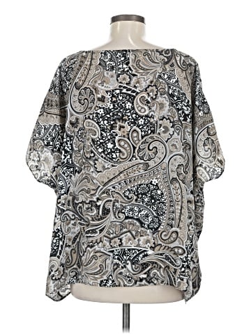 Marla Wynne Short Sleeve Blouse (view 2)