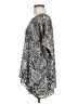 Marla Wynne 100% Polyester Paisley Gray Short Sleeve Blouse Size M - photo 5