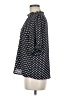Unbranded Polka Dots Black Short Sleeve Blouse Size L (estimated) - photo 5